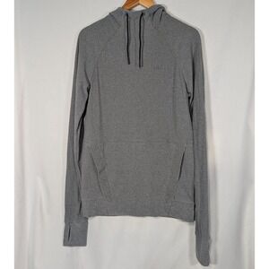 NOBULL Performance Pullover Hoodie Gray Pockets Men's Size M